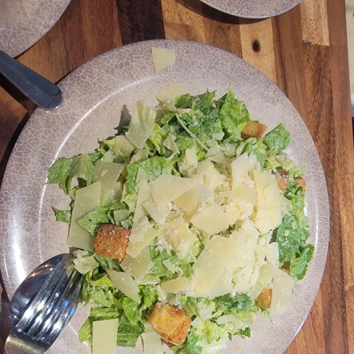 Caesar Salad with Shaved Parmesan