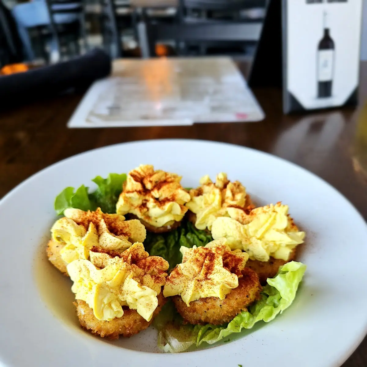 Deep Fried Deviled Eggs