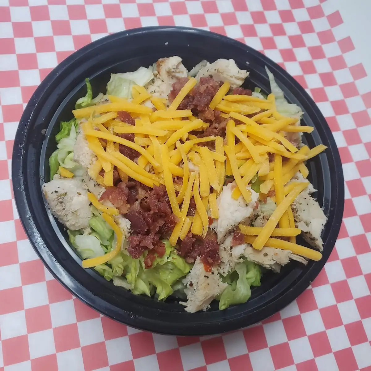 Chicken Bacon Ranch Salad