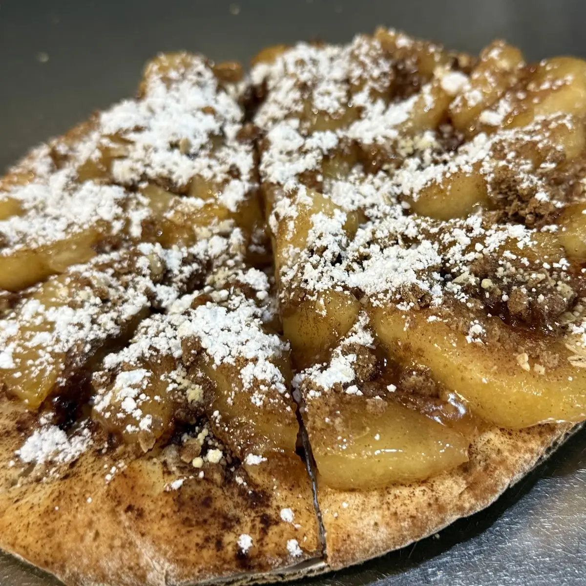 Hot Apple Pie Dessert Pizza