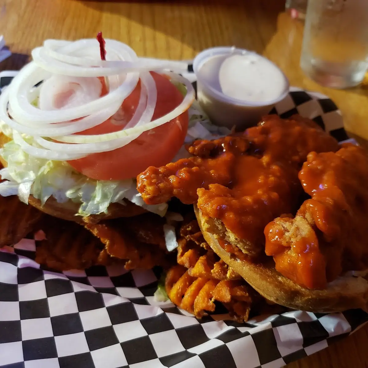 Fried Buffalo Chicken Sandwich