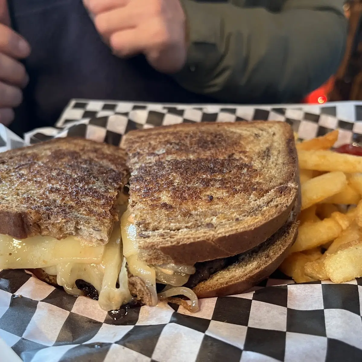 Grilled Sourdough Burger