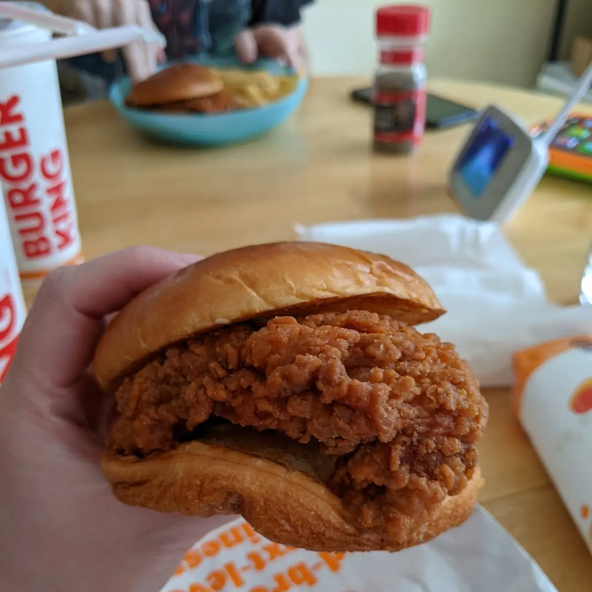 Hand-Breaded Spicy Chicken Sandwich