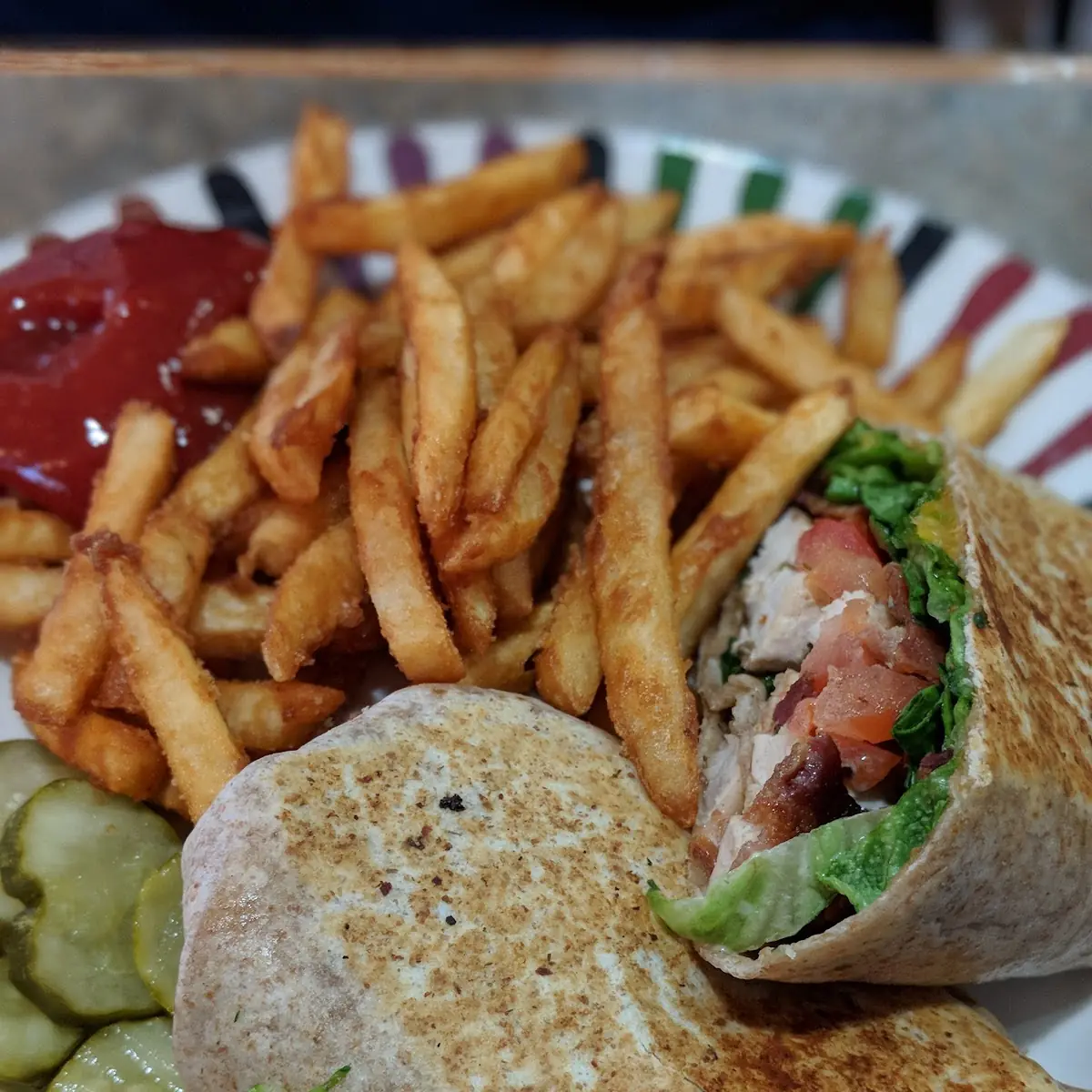 Turkey Bacon Wrap