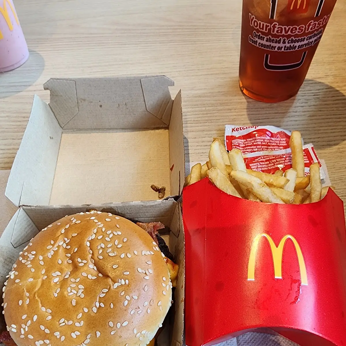 Bacon Cheeseburger Combo