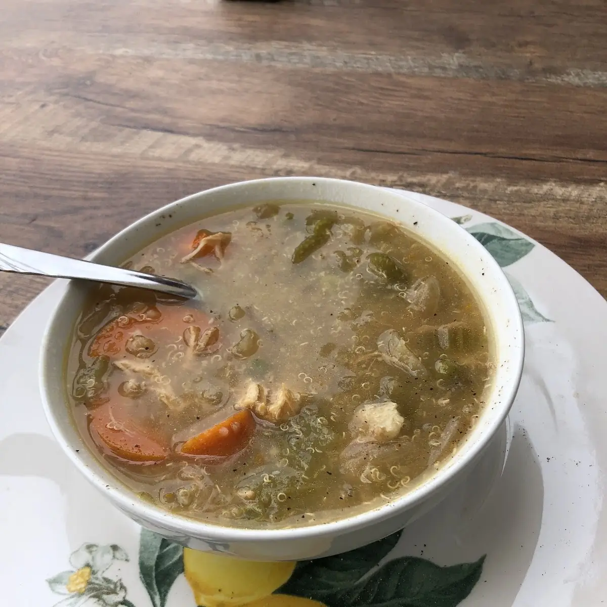 Chicken 'N Quinoa Soup