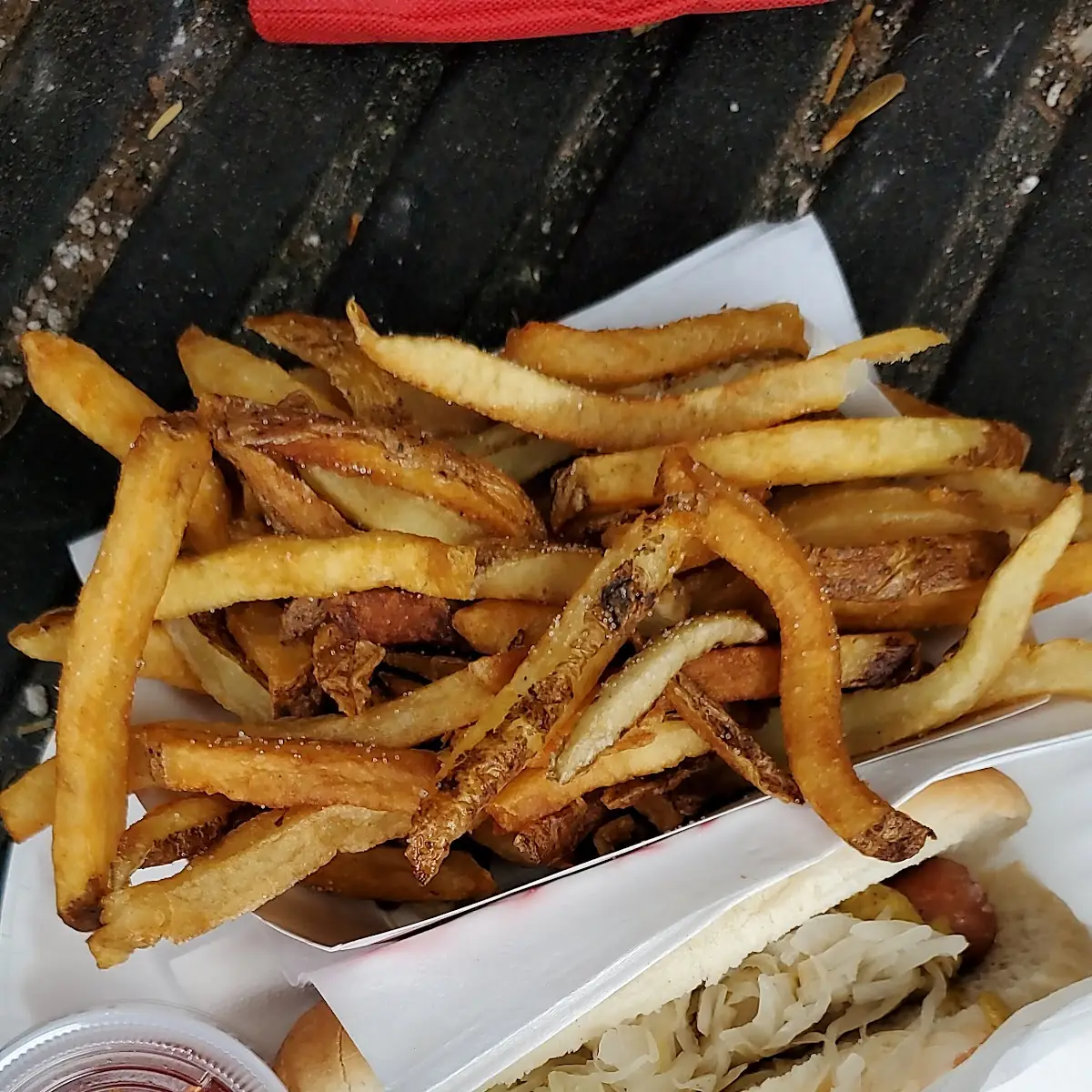 Hot Dog and Fries