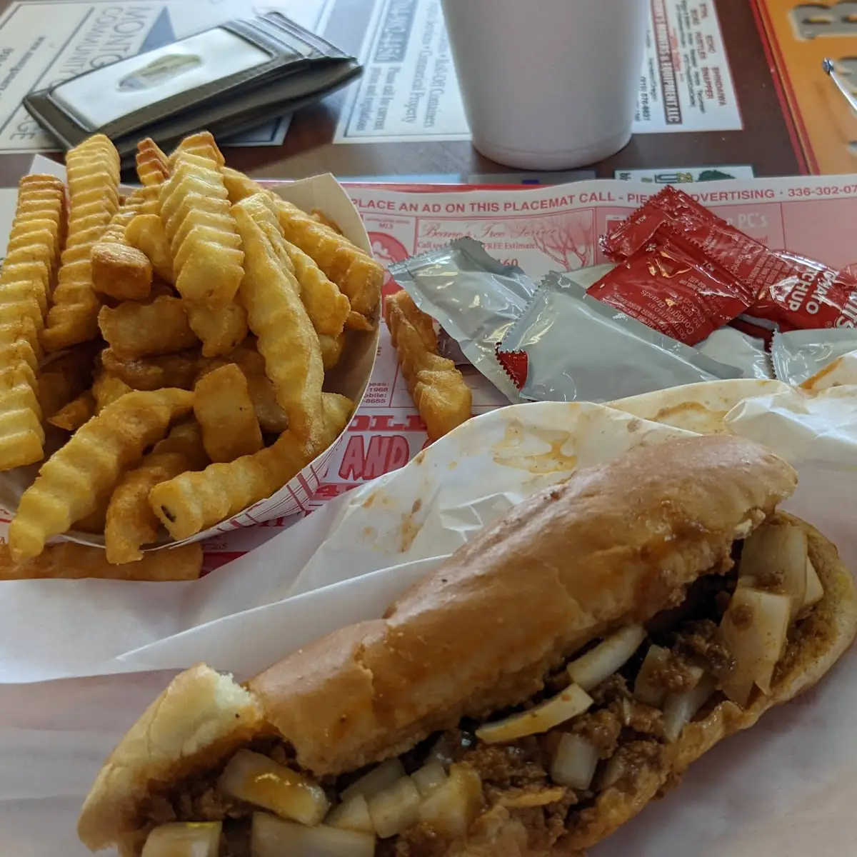 Hot Dog and Fries