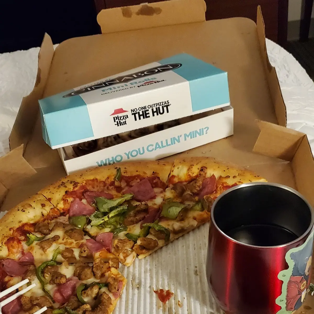 Stuffed Crust Meat Lovers Pizza