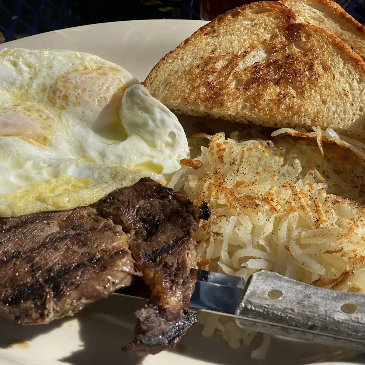 Strip Steak & Eggs