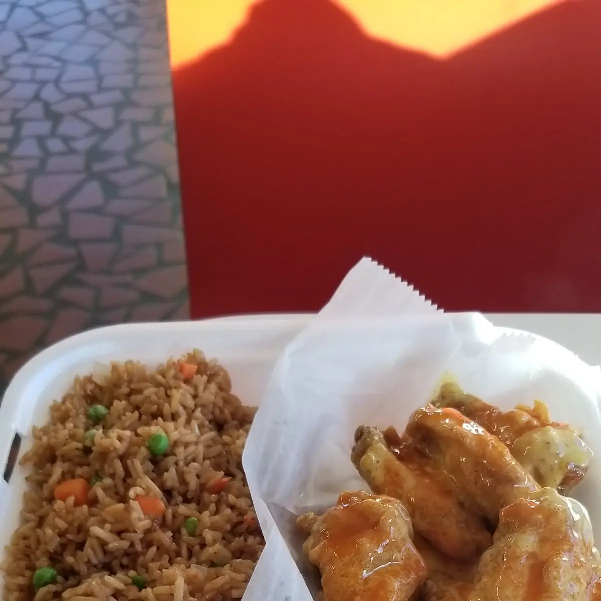 Hot Honey Mustard Wings