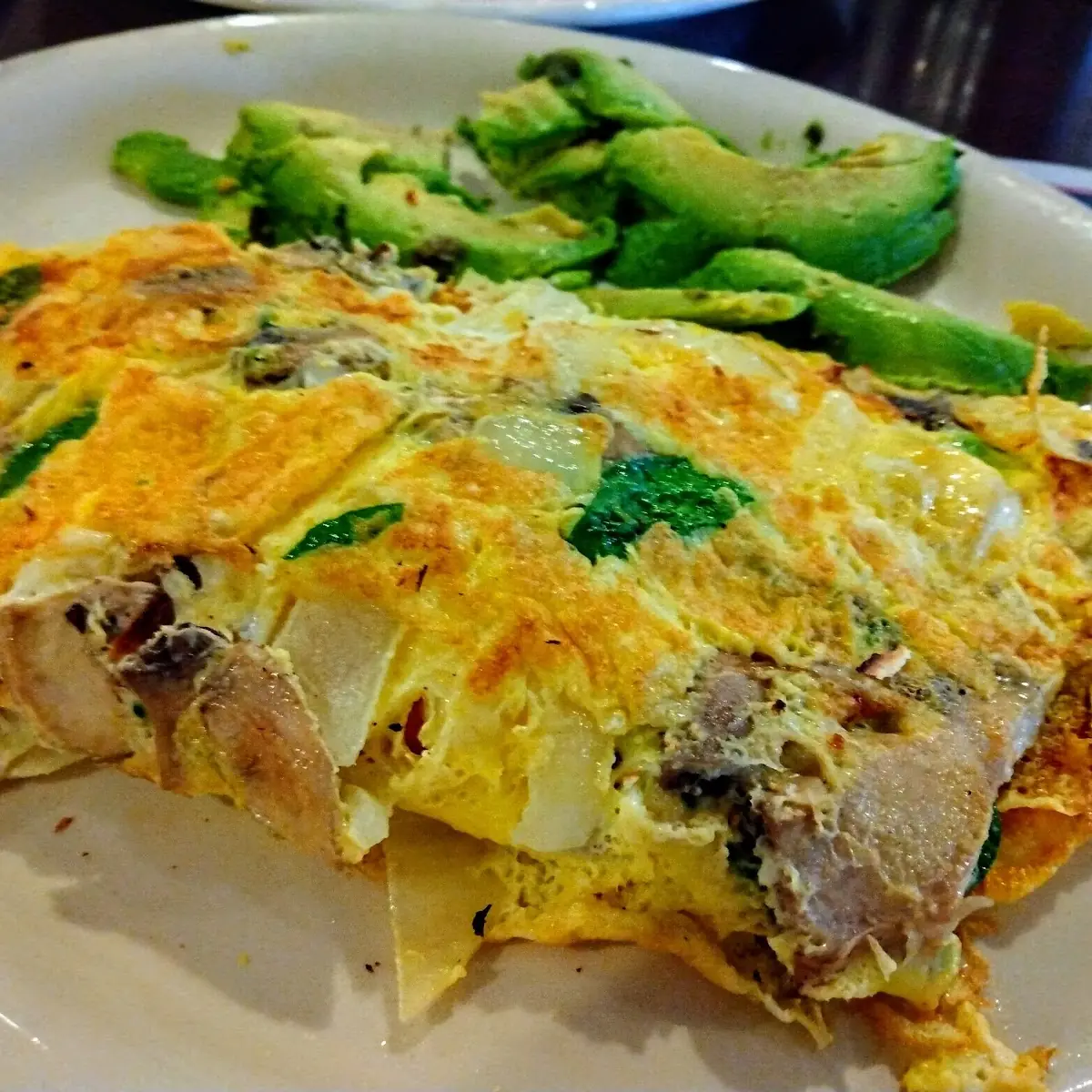Feta & Spinach Omelette