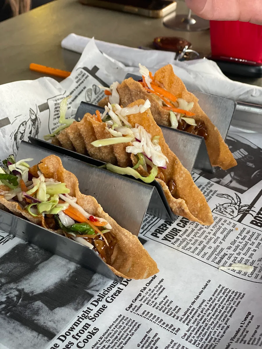 Wonton Tacos