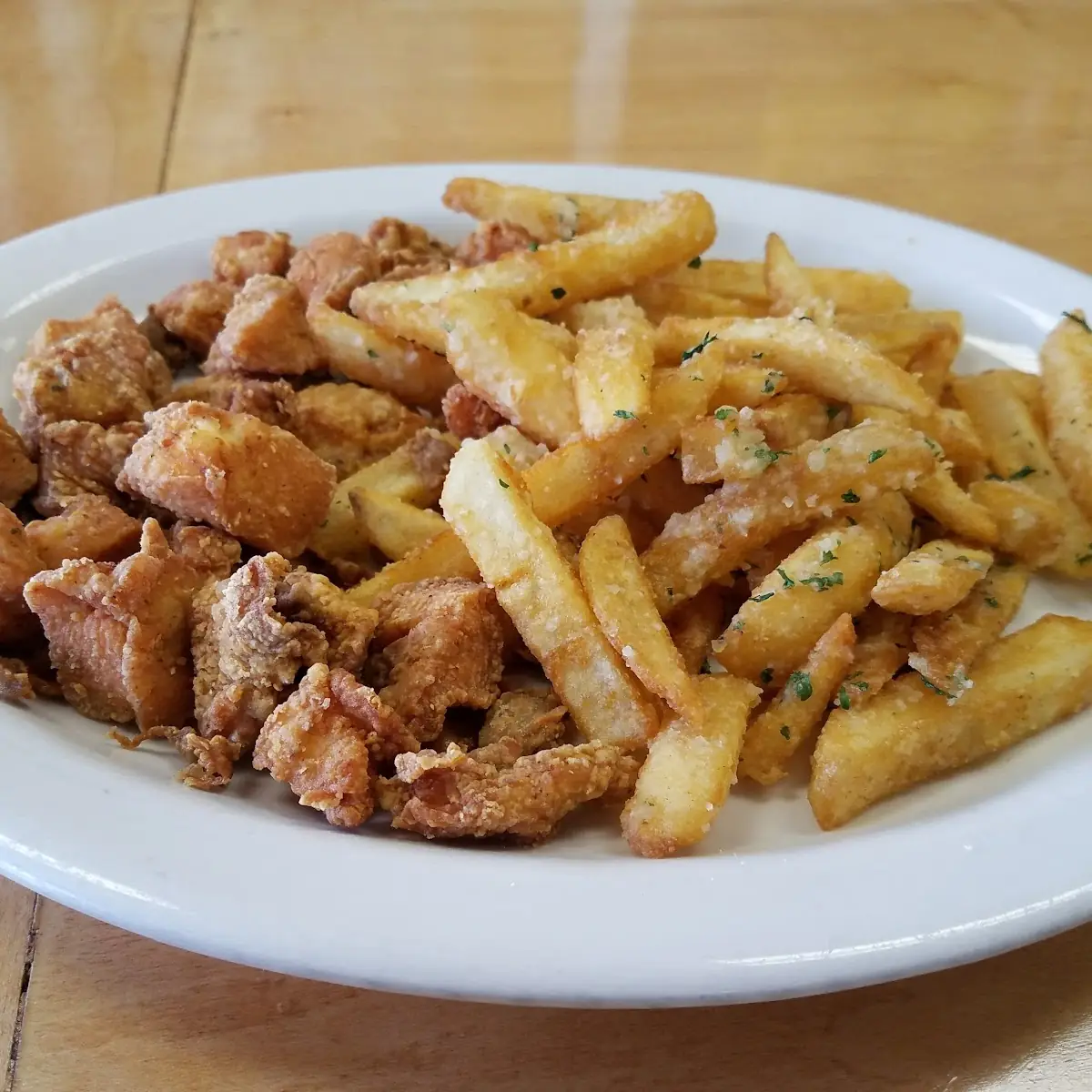 Chicken Bites and Fries