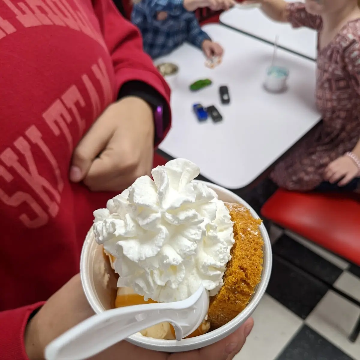Pumpkin Spice Roll Sundae