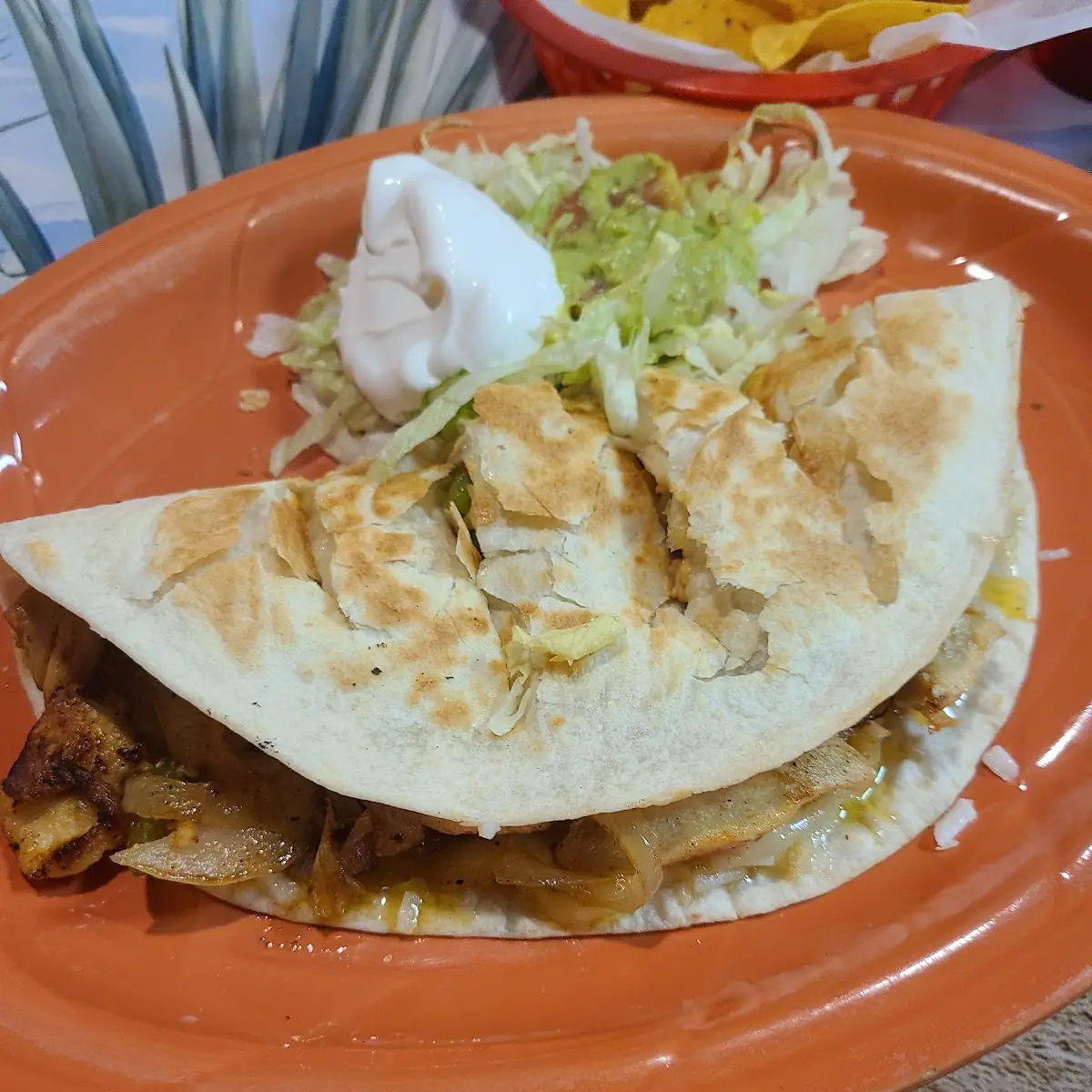 Fajita Quesadilla with Chicken