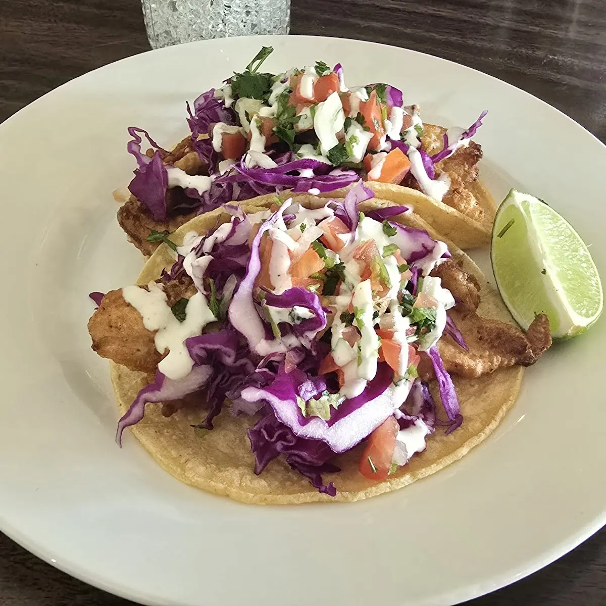 2 Piece Fried Fish Taco