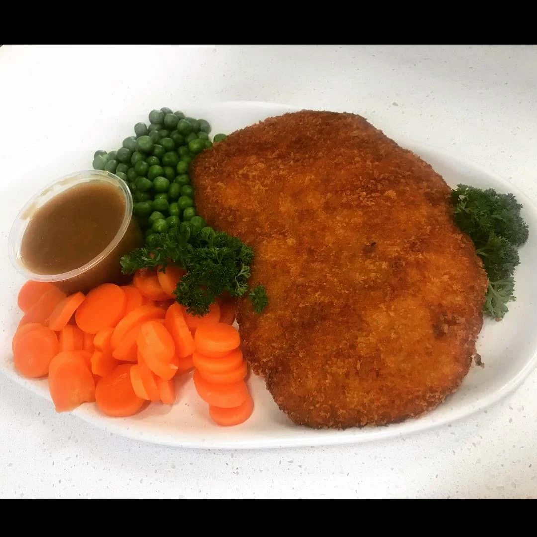 Chicken Schnitzel - Hot Pack, Uncle Sam's Chicken Charcoal - Pakenham