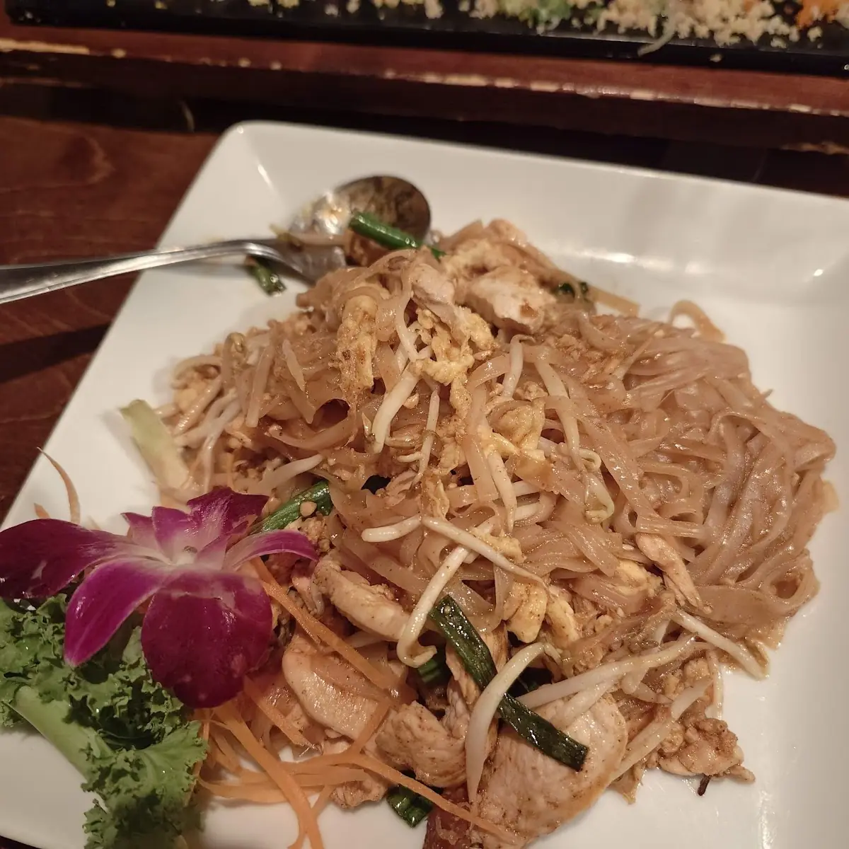 Beef and Chicken Pad Thai