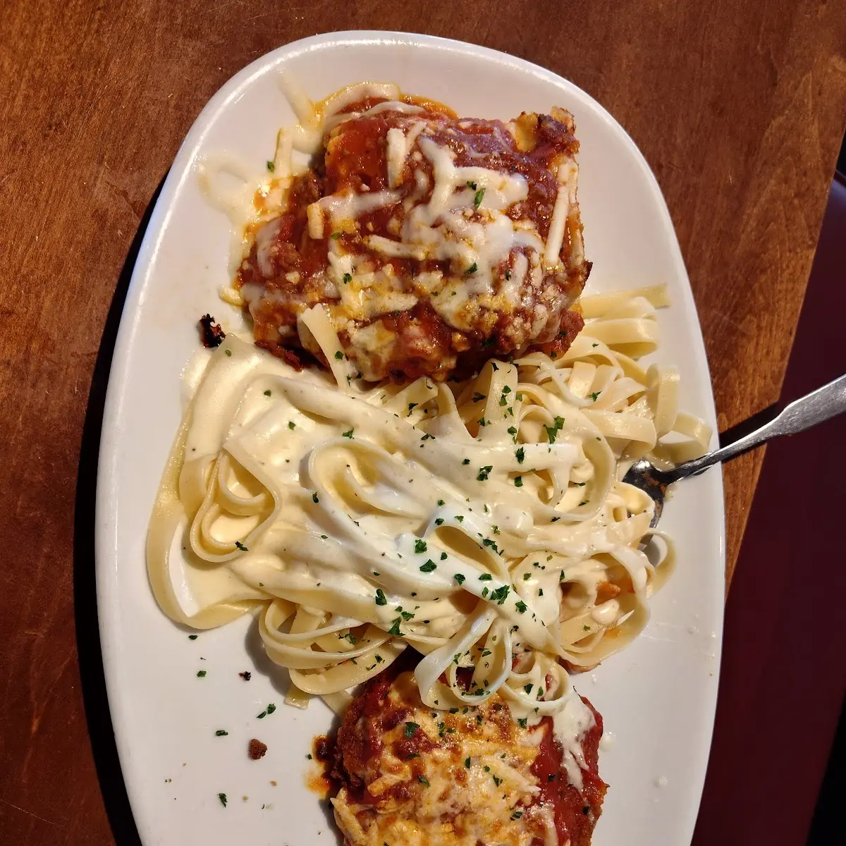Giant Chicken Parmigiana