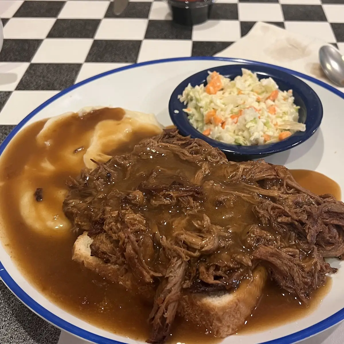 Open Faced Roast Beef