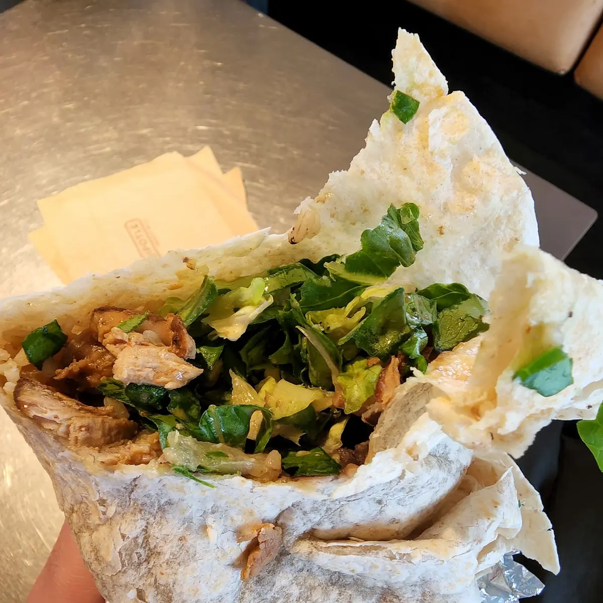 Chicken Burrito Double Meat