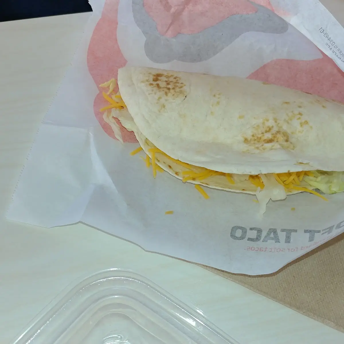 KFC Tacobell Soft Shell Taco