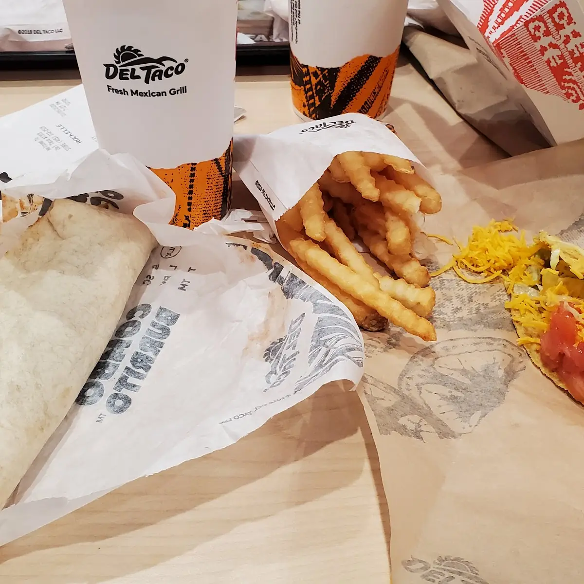 Del Beef Burrito