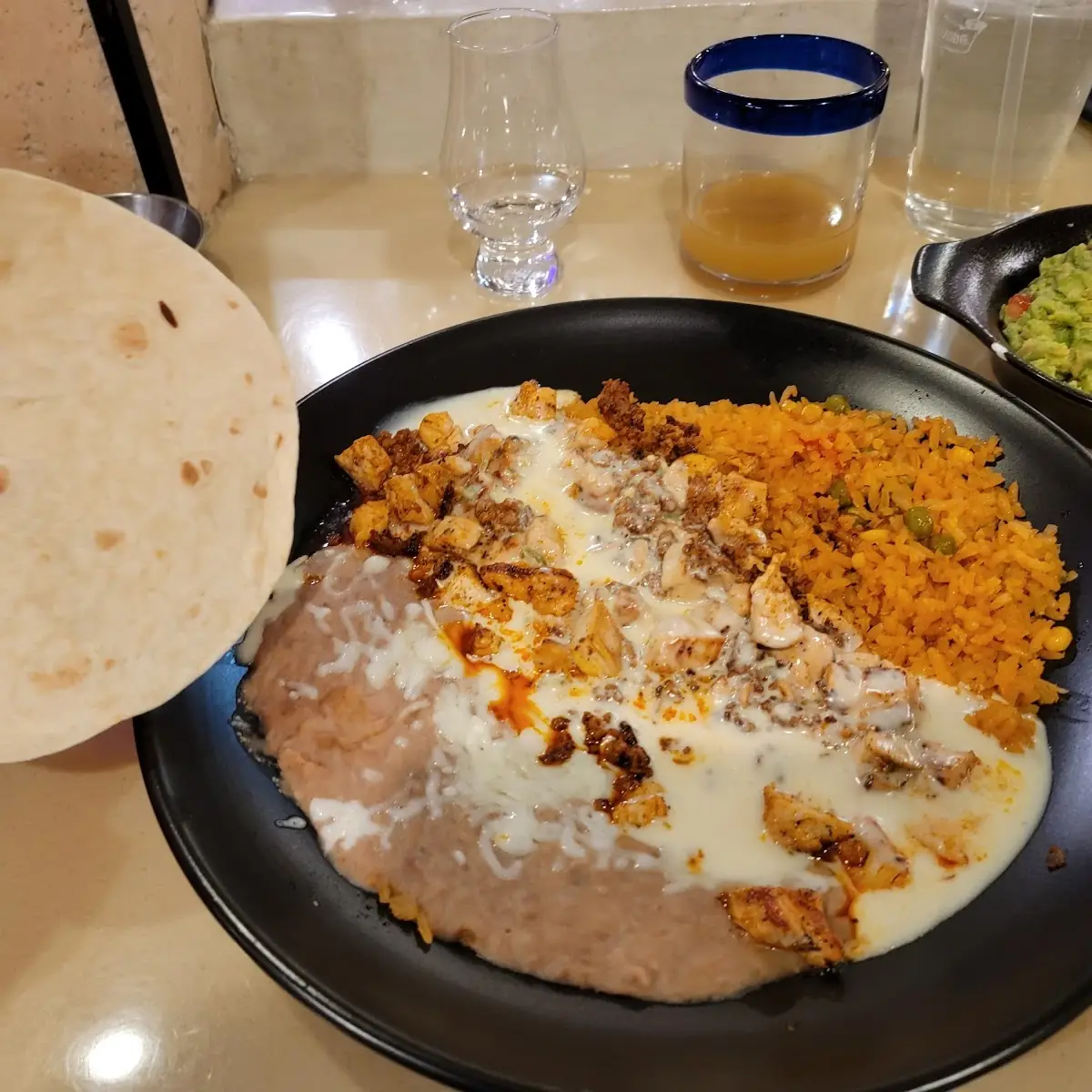 Chori-Pollo Plate
