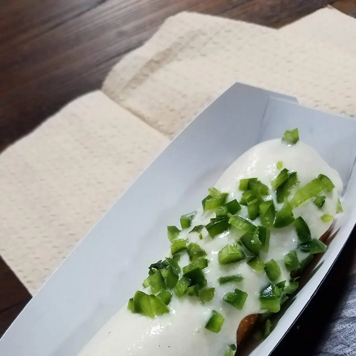 Jalapeño Cheddar Corn Dog