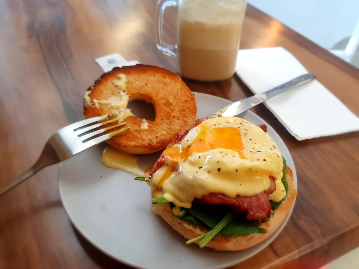 Eggs Benny Bagels, Wheelhouse Coffee