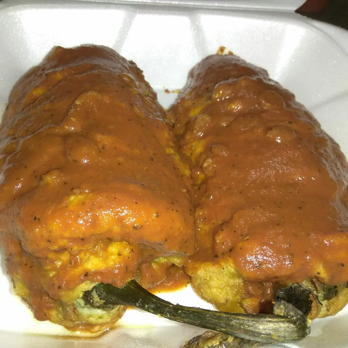 One Chile Relleno One Burrito