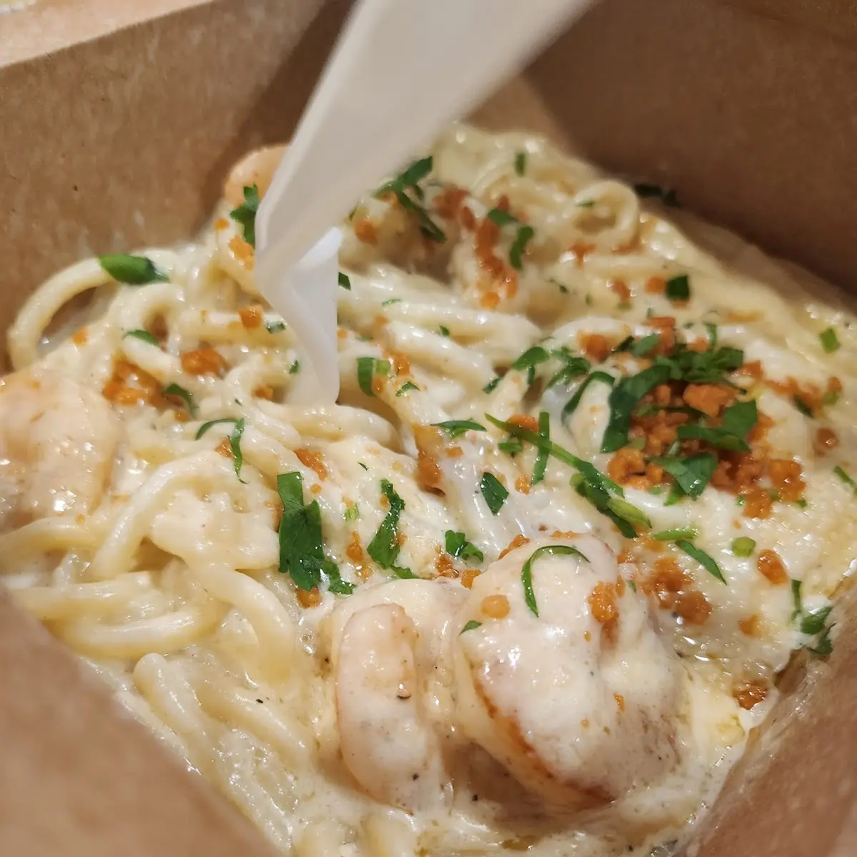 Shrimp Fettuccine Alfredo