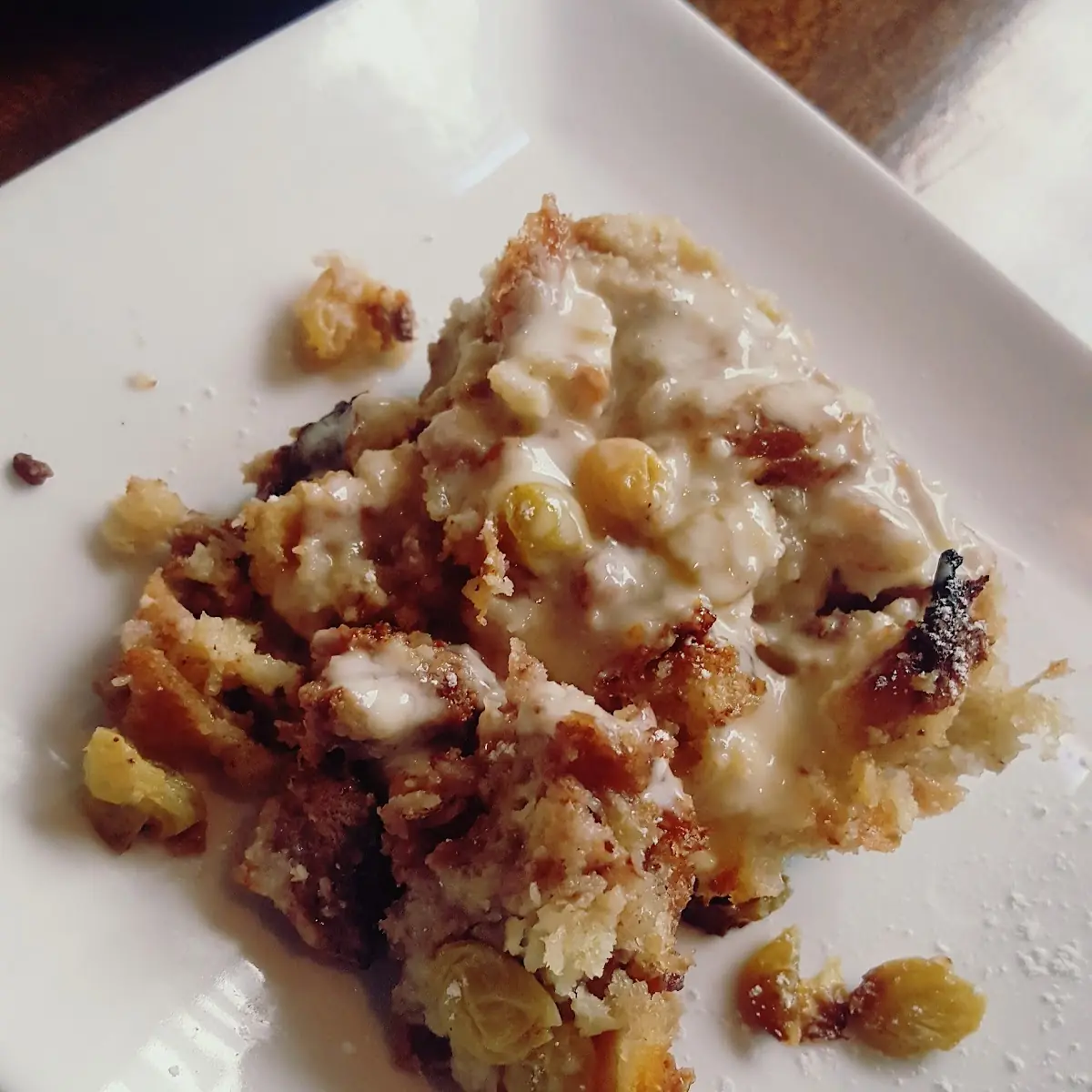 Amaretto Bread Pudding