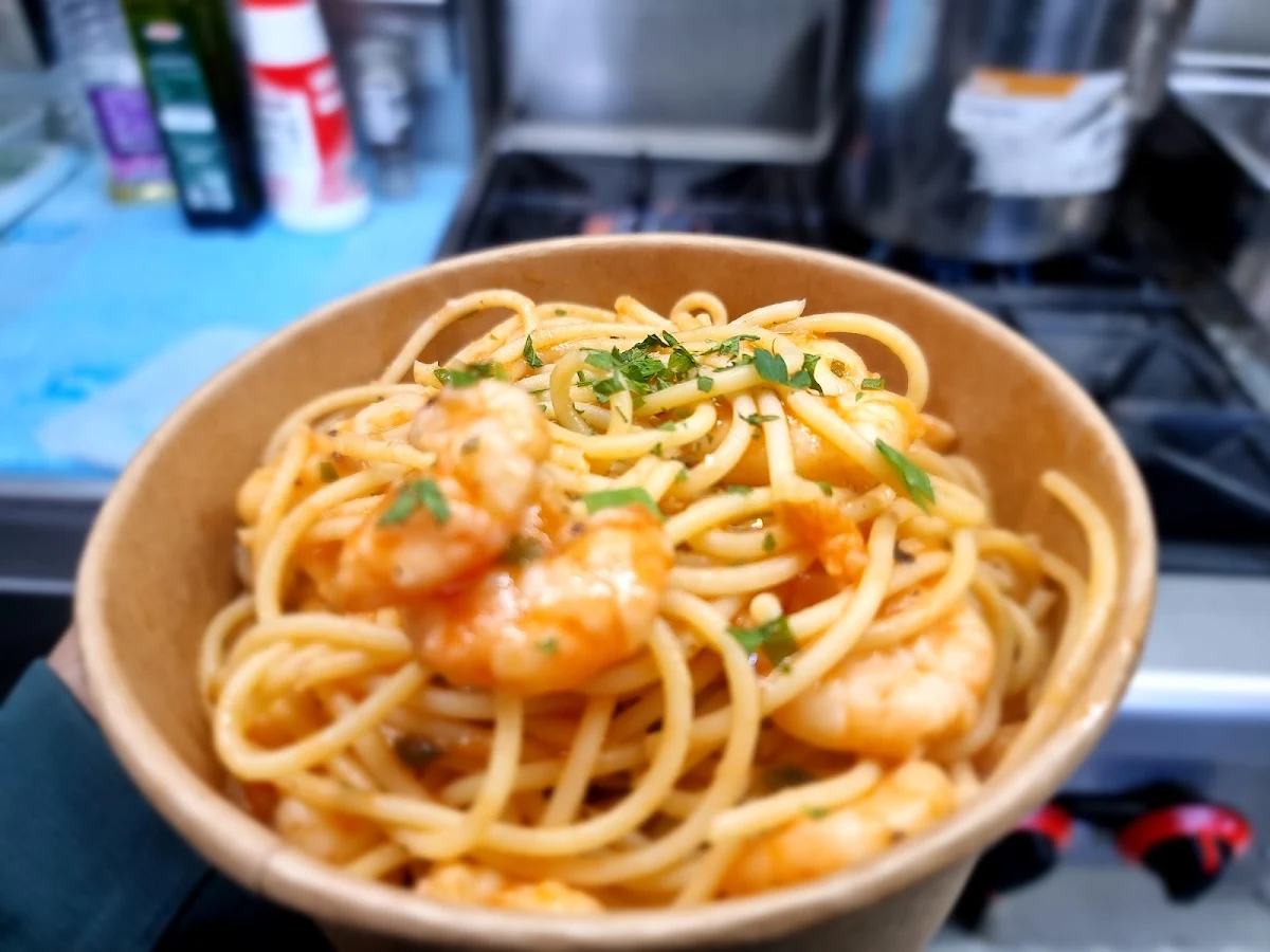Gamberi Pasta, FryHub
