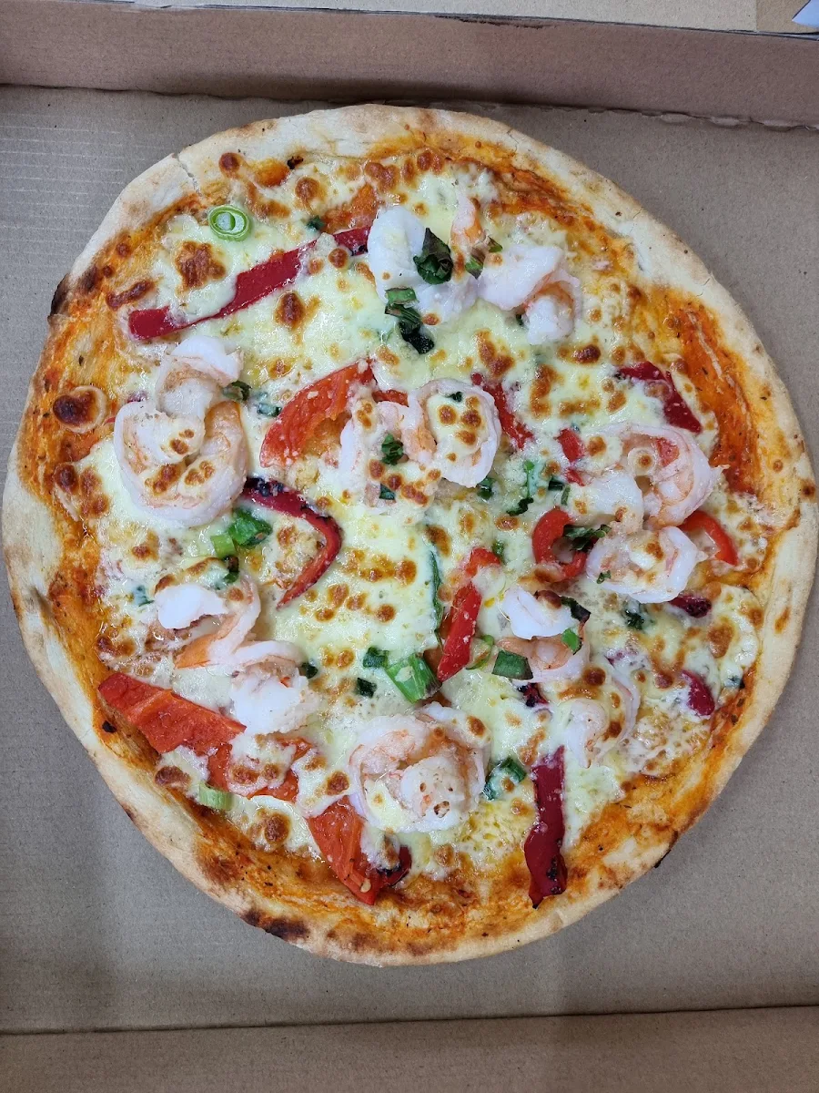 Seafood Pizza, FryHub