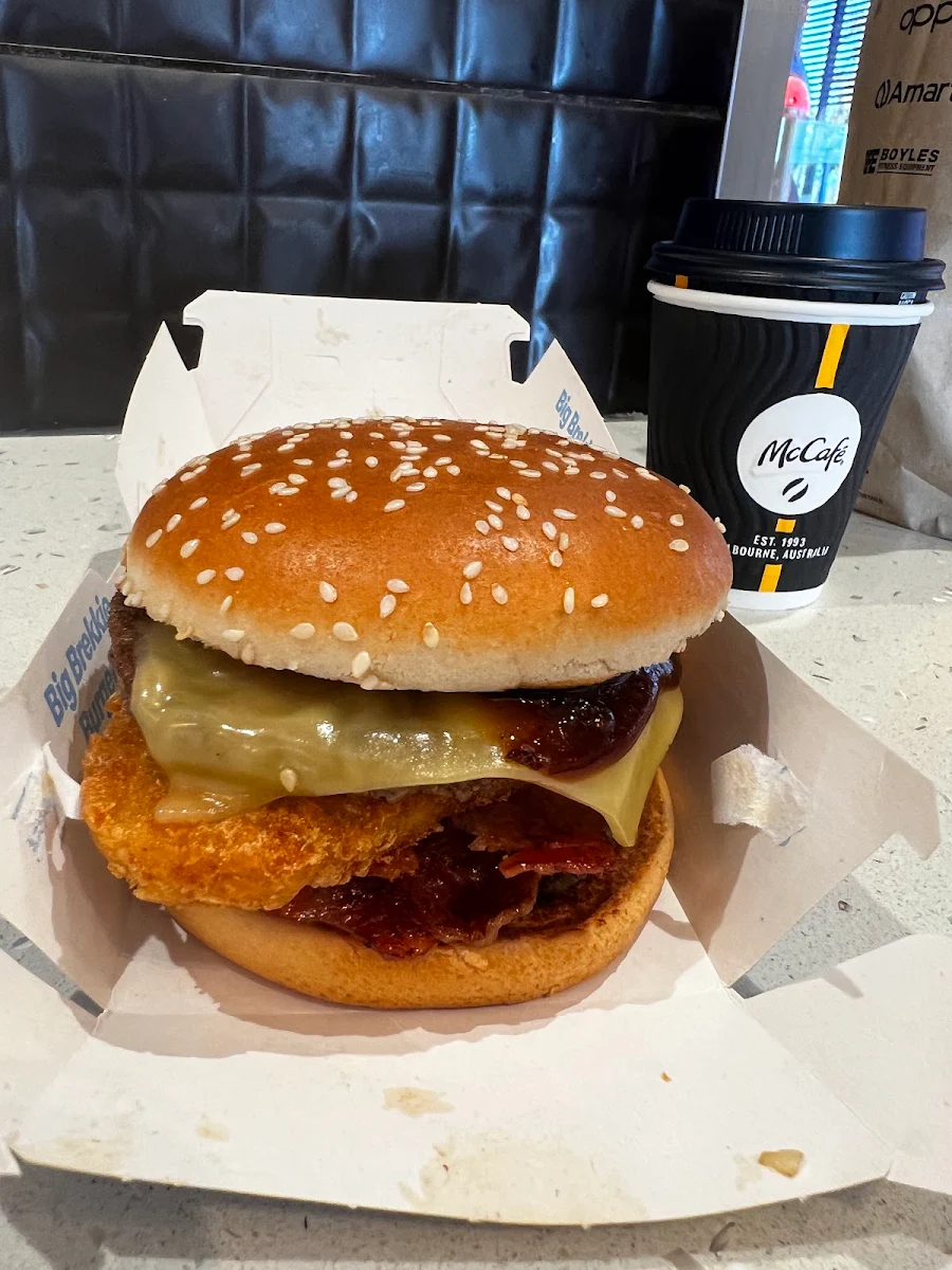 Big Breaky Burger, McDonald's Wangaratta