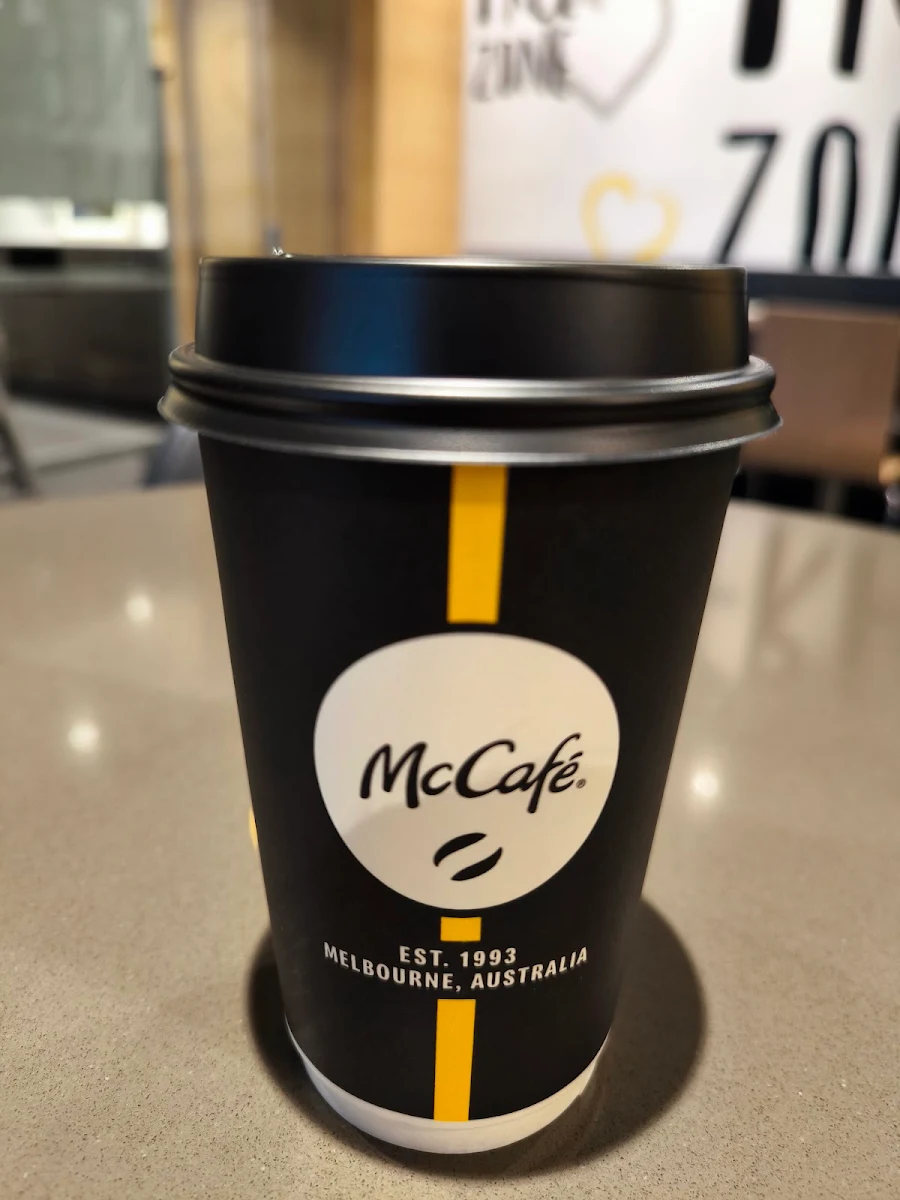 Latte, McDonald's Wangaratta