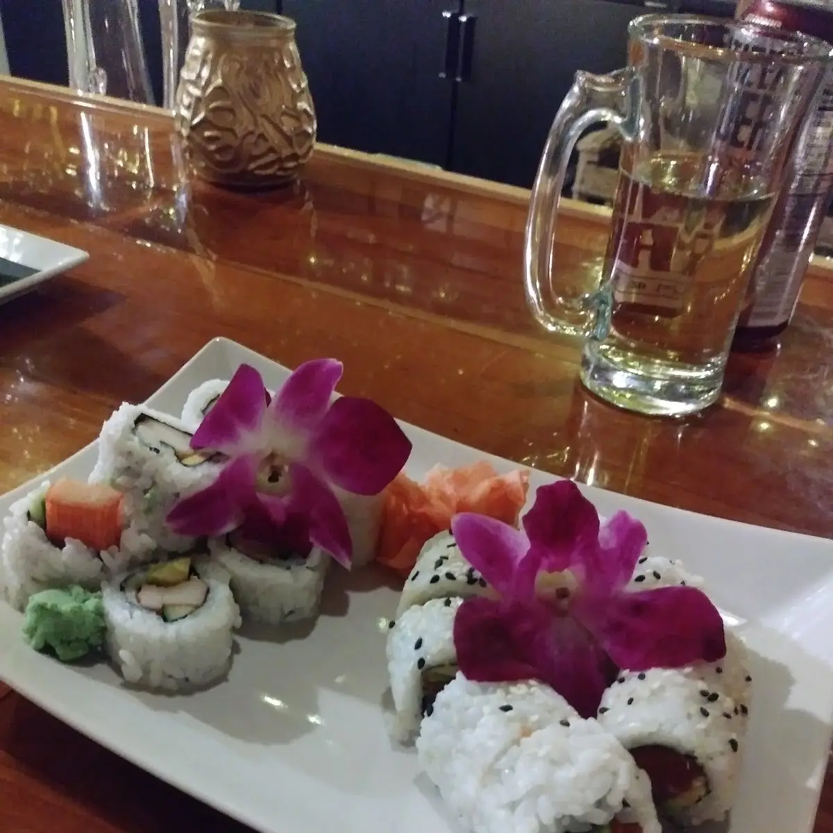Spicy Tuna and California Roll