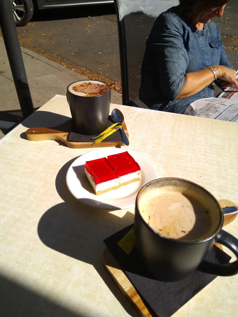 Coffee and Jelly Slice, Tallangatta Bakery