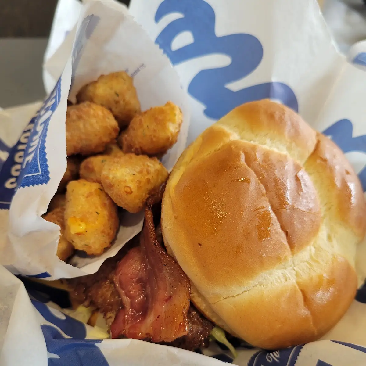 Bacon Cheeseburger and Cheese Curds