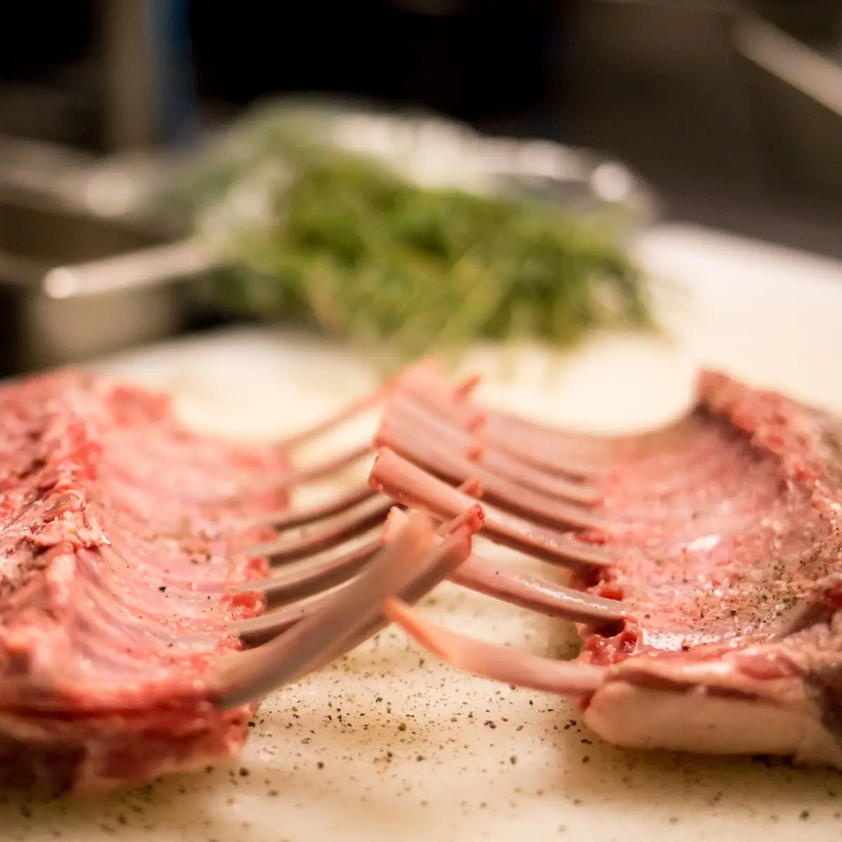 Herb Crusted Lamb Racks