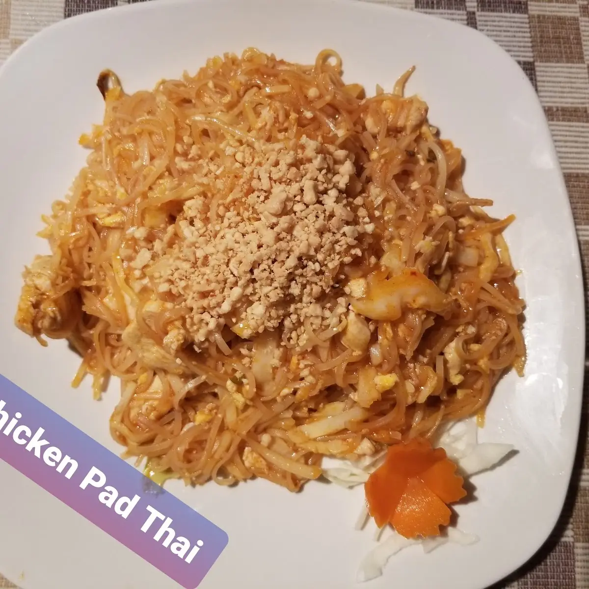 Chicken Pad Thai Noodles