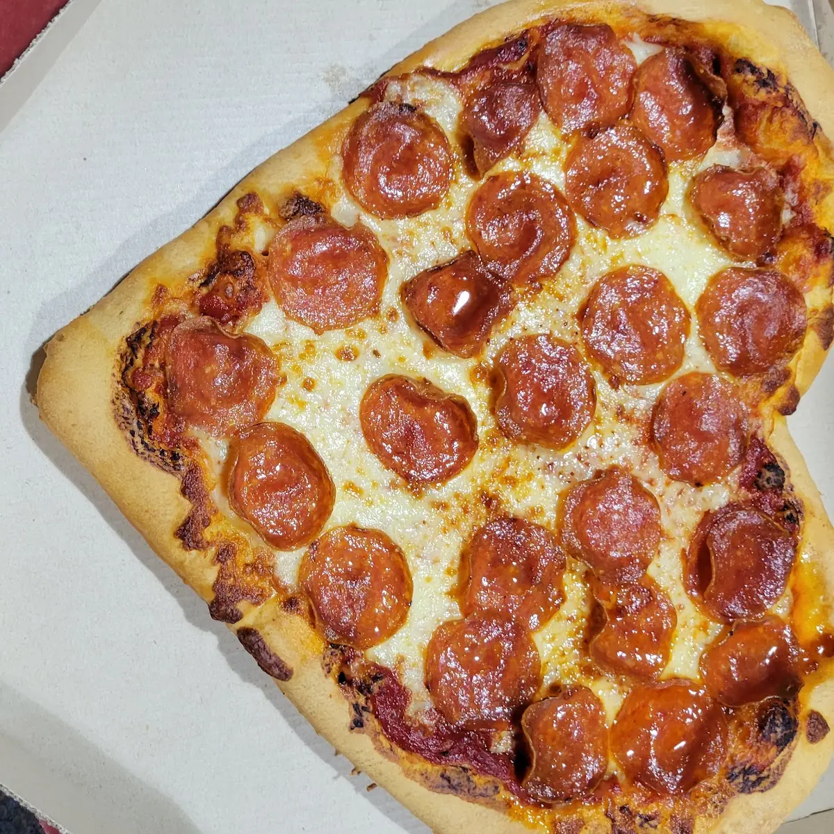 Heart Shaped Pepperoni Pizza