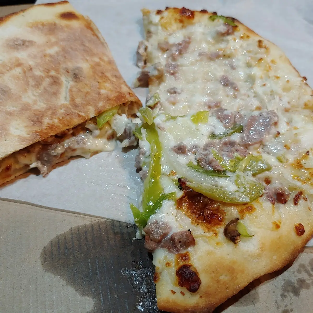 Philly Cheese Steak Papadio