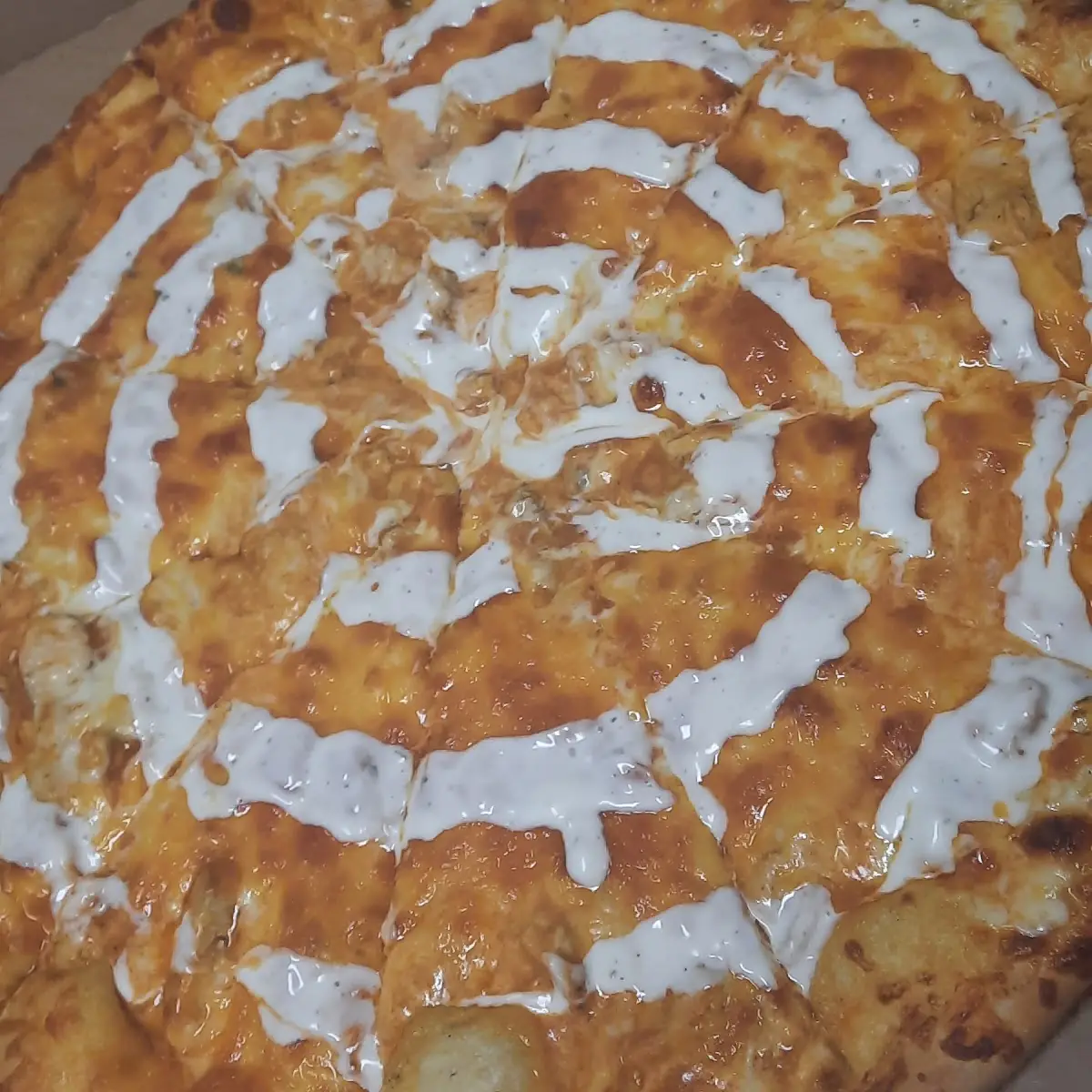 XL Buffalo Chicken Pizza
