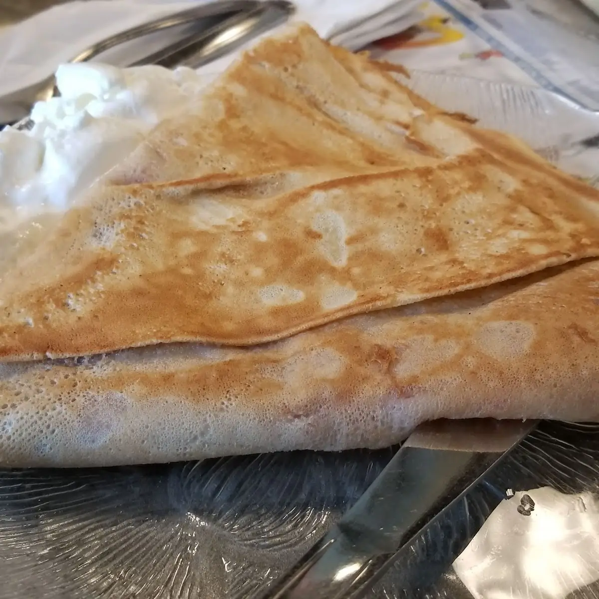 Four Berries Crepes