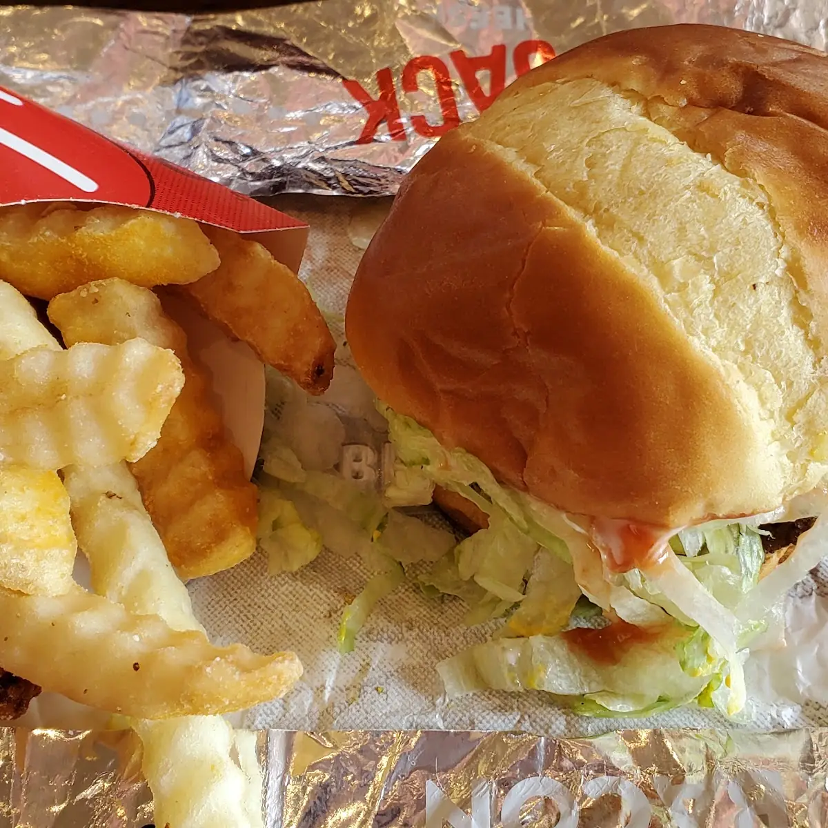 Little Jack Burger Combo