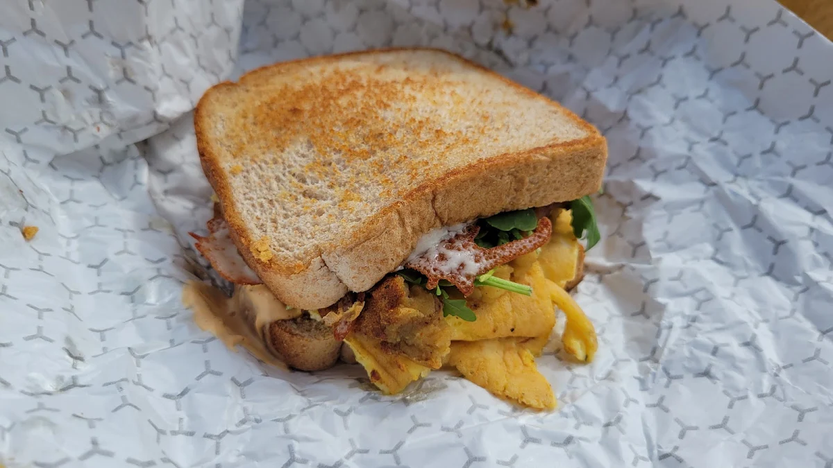 Breakfast Sandwich, Las Chulas Tobermory