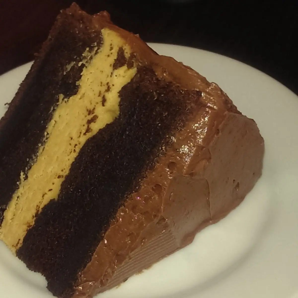 Chocolate Cake with Peanut Butter